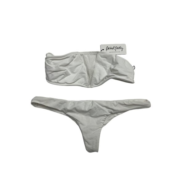 Rachel Pally White Trinidad Strapless Bikini Set - Picture 1 of 3